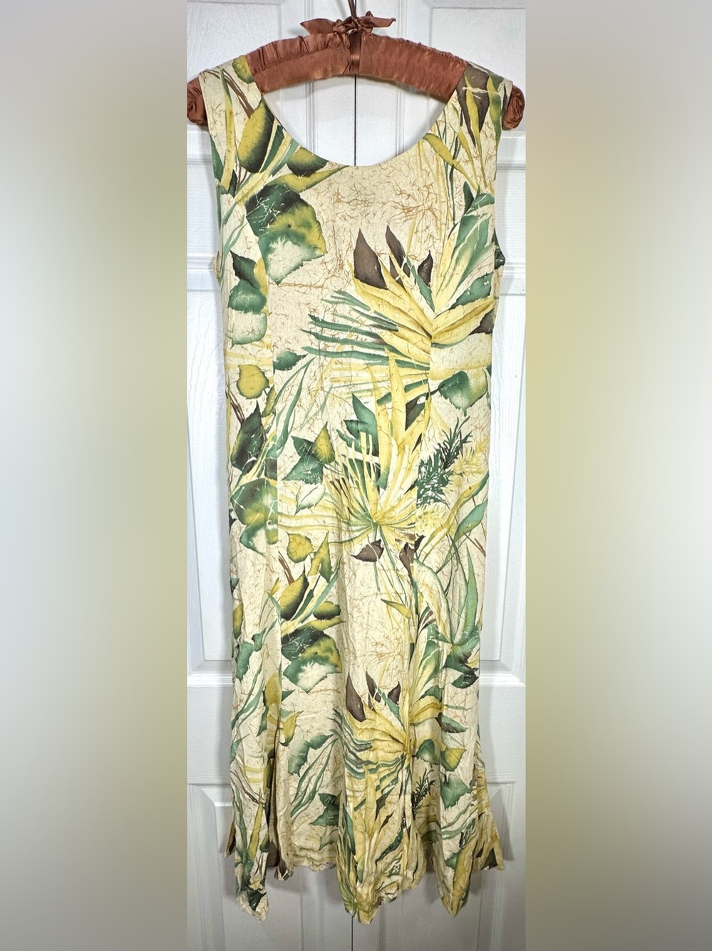 Jams World Liana Tropical Midi Dress Women’s Small Made in Hawaii
